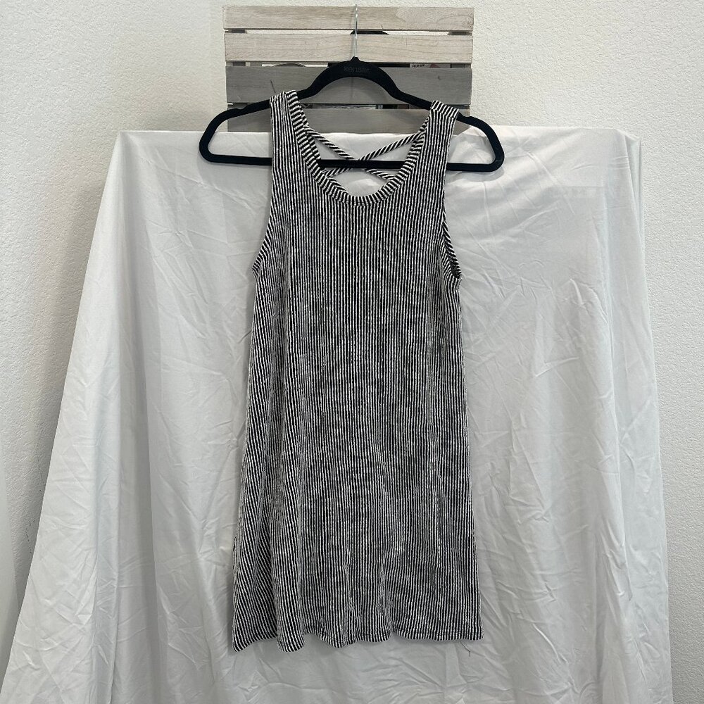 Black & White Striped Dress